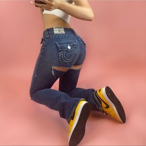 True Religion Bum-Rip Jeans